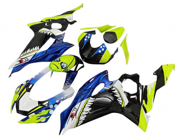 Carenados Moto Yamaha YZF 600 R6 2008-2016 - Verde Azul Negro Tiburón Baratos