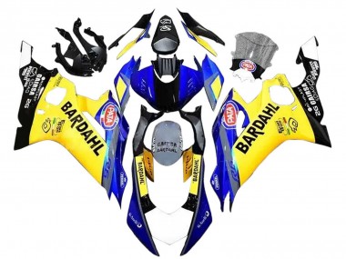 Carenados Moto Yamaha YZF 600 R6 2008-2016 - Amarillo Azul Negro Bardahl Baratos