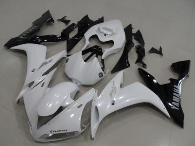 Carenados Moto Yamaha YZF R1 2004-2006 - Blanco Negro Baratos