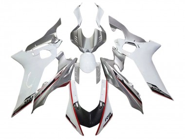 Carenados Moto Yamaha YZF 600 R6 2017-2023 - Plata Blanco Rojo Negro Baratos