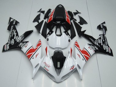 Carenados Moto Yamaha YZF R1 2004-2006 - Blanco Rojo Negro Castrol Baratos