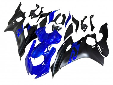 Carenados Moto Yamaha YZF 600 R6 2017-2023 - Azul Negro Mate Baratos