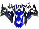 Carenados Moto Yamaha YZF 600 R6 2017-2023 - Azul Negro Mate Baratos