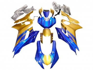 Carenados Moto Yamaha YZF 600 R6 2017-2023 - Oro Azul Baratos