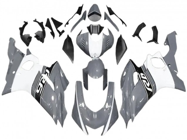 Carenados Moto Yamaha YZF 600 R6 2017-2023 - Nardo Gris Blanco Baratos