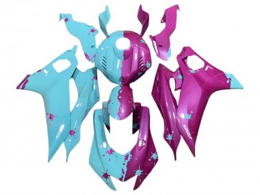 Carenados Moto Yamaha YZF 600 R6 2017-2023 - Azul Rosa Baratos