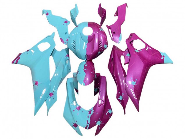 Carenados Moto Yamaha YZF 600 R6 2017-2023 - Azul Rosa Baratos