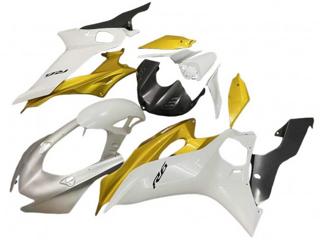 Carenados Moto Yamaha YZF 600 R6 2017-2023 - Blanco Oro Baratos