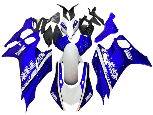 Carenados Moto Yamaha YZF 600 R6 2017-2023 - Blanco Azul GYTR Baratos