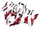 Carenados Moto Yamaha YZF 600 R6 2017-2023 - Blanco Rojo Negro Baratos