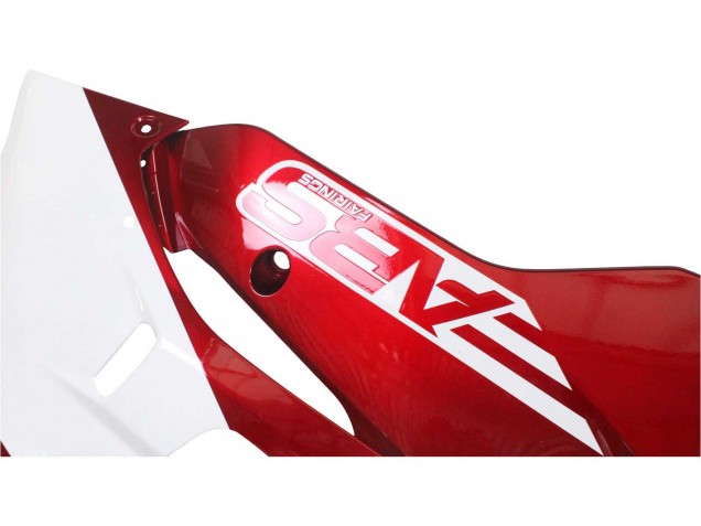 Carenados Moto Yamaha YZF 600 R6 2017-2023 - Blanco Rojo Negro Baratos