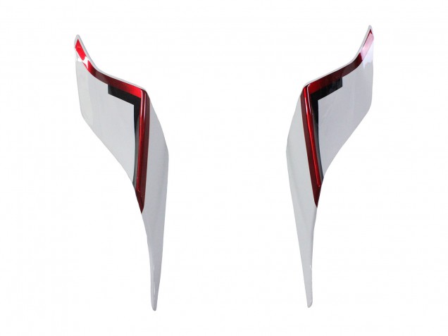 Carenados Moto Yamaha YZF 600 R6 2017-2023 - Blanco Rojo Negro Baratos