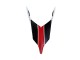 Carenados Moto Yamaha YZF 600 R6 2017-2023 - Blanco Rojo Negro Semakin Didepan Baratos