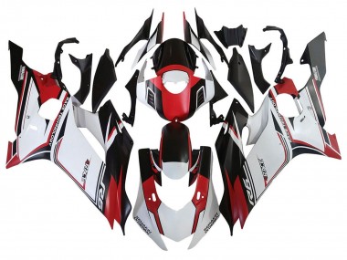 Carenados Moto Yamaha YZF 600 R6 2017-2023 - Blanco Rojo Negro Semakin Didepan Baratos