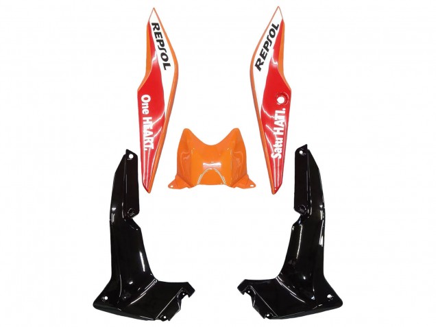 Carenados Moto Honda CBR250RR 2011-2015 - Naranja Blanco Rojo Negro Lustroso HRC Repsol Baratos