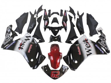 Carenados Moto Honda CBR250RR 2011-2015 - Negro Brillante Blanco West Rojo HRC 62 Baratos