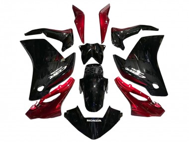 Carenados Moto Honda CBR250RR 2011-2015 - Negro Brillante Rojo Baratos