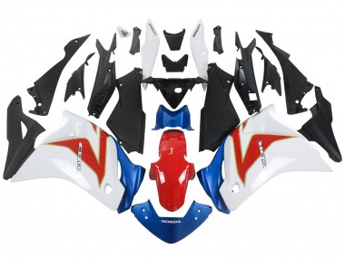 Carenados Moto Honda CBR250RR 2011-2015 - Blanco Rojo Azul Claro Baratos