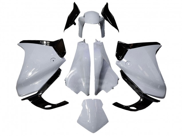 Carenados Moto Honda VFR 1200 2010-2016 - Blanco Negro Brillante Baratos
