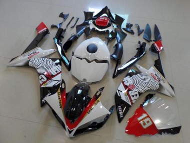 Carenados Moto Yamaha YZF R1 2007-2008 - Blanco Rojo Negro Amarillo Dark Dog Baratos