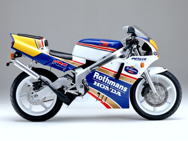 Carenados Moto Honda VTR1000F 1997-2005 - Blanco Azul Oro Rothmans Baratos