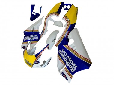 Carenados Moto Honda NSR250 1994-1996 - Blanco Azul Amarillo Oro Rothmans Baratos