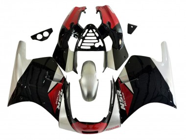 Carenados Moto Honda NSR250R 1988-1989 - Plata Rojo Negro Brillante Baratos