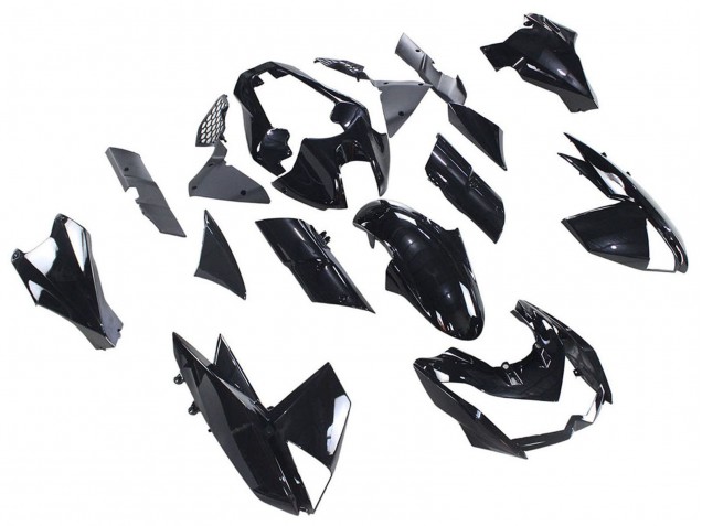Carenados Moto Kawasaki Z1000 2010-2013 - Negro Brillante Baratos