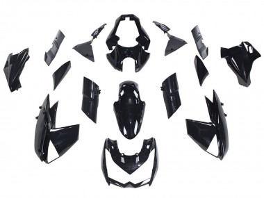 Carenados Moto Kawasaki Z1000 2010-2013 - Negro Brillante Baratos