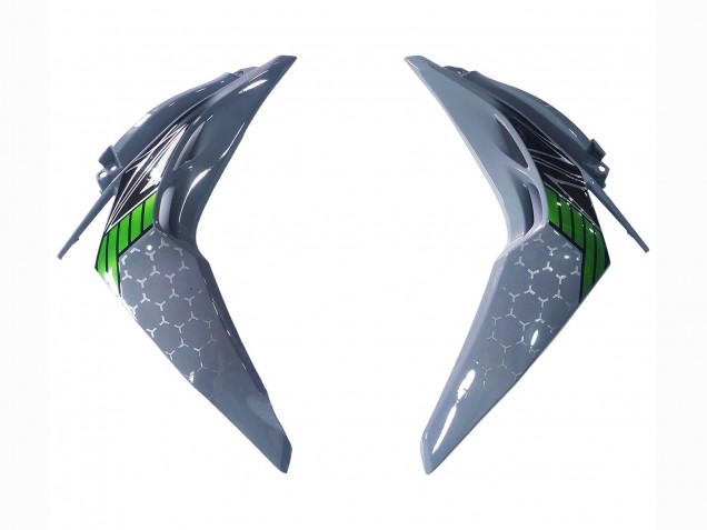 Carenados Moto Kawasaki Z1000 2014-2019 - Negro Verde Gris Baratos