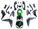 Carenados Moto Kawasaki Z1000 2014-2019 - Negro Verde Gris Baratos