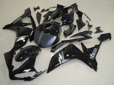 Carenados Moto Yamaha YZF R1 2007-2008 - Negro Brillante Negro Mate Blanco Calcomanía Baratos