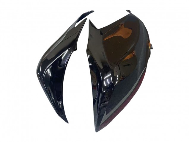 Carenados Moto Kawasaki Z800 2013-2018 - Negro Brillante Rojo Baratos