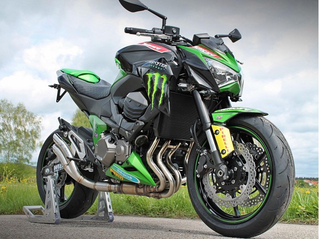 Carenados Moto Kawasaki Z800 2013-2018 - Verde Negro Brillante Rojo Amarillo Baratos
