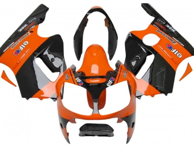 Carenados Moto Kawasaki ZX12R 2000-2001 - Naranja Negro Elf Michelin Baratos