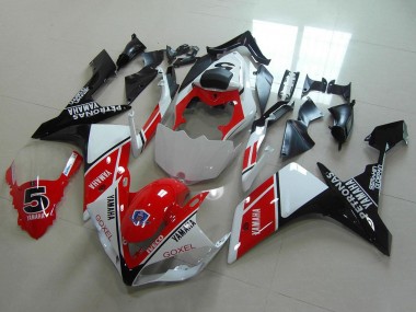 Carenados Moto Yamaha YZF R1 2007-2008 - Blanco Rojo Negro Petronas Goxel Baratos
