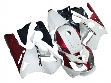 Carenados Moto Kawasaki ZX12R 2002-2006 - Blanco Rojo Negro Baratos