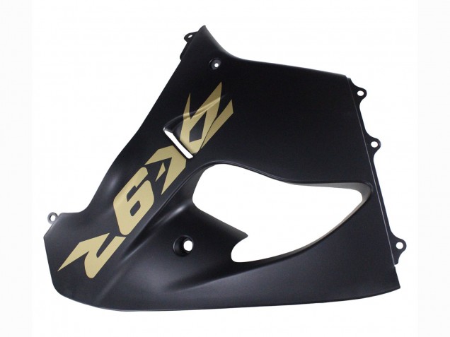 Carenados Moto Kawasaki ZX9R 2000-2001 - Negro Mate Oro Baratos