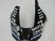 Carenados Moto Kawasaki ZX9R 2000-2001 - Negro Brillante Blanco West Baratos