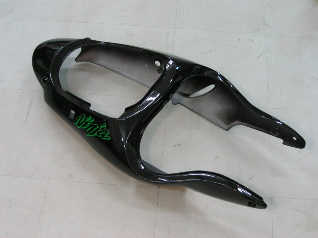 Carenados Moto Kawasaki ZX9R 2000-2001 - Verde Plata Negro Baratos