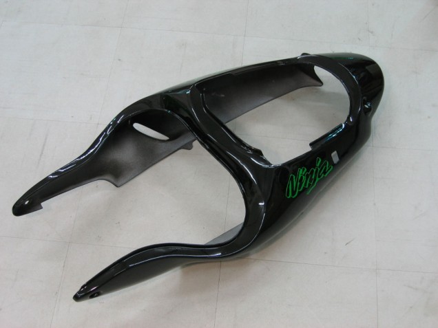 Carenados Moto Kawasaki ZX9R 2000-2001 - Verde Plata Negro Baratos