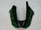 Carenados Moto Kawasaki ZX9R 2000-2001 - Verde Plata Negro Baratos