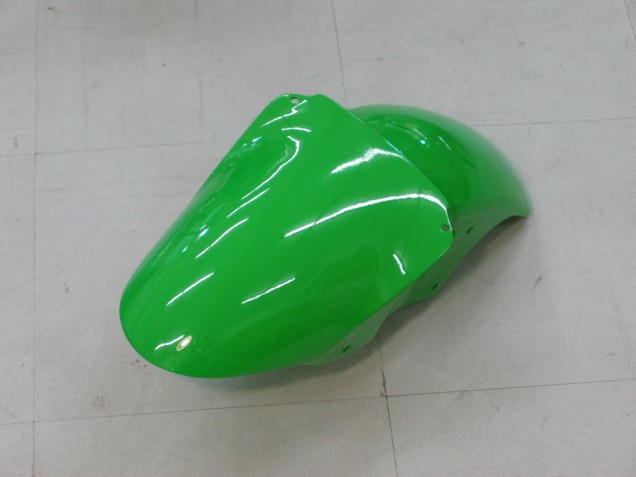Carenados Moto Kawasaki ZX9R 2000-2001 - Verde Plata Negro Baratos