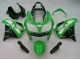 Carenados Moto Kawasaki ZX9R 2000-2001 - Verde Plata Negro Baratos
