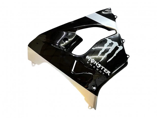 Carenados Moto Kawasaki ZX9R 2002-2003 - Plata Negro Brillante Monstruo Elf Baratos