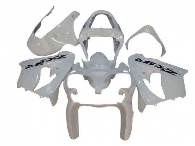 Carenados Moto Kawasaki ZX9R 2002-2003 - Blanco Negro Calcomanía Baratos