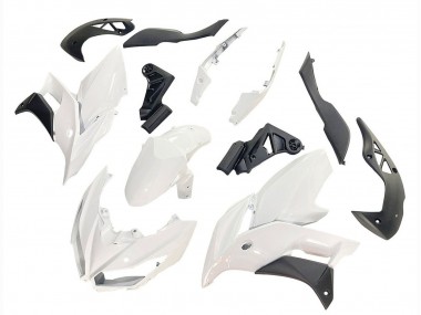 Carenados Moto Kawasaki Versys 650 2015-2021 - Blanco Negro Mate Baratos