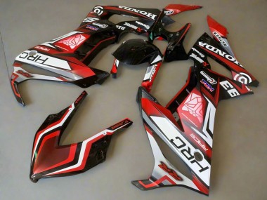 Carenados Moto Honda CBR650R 2019-2020 - Blanco Rojo Negro Brillante HRC Baratos