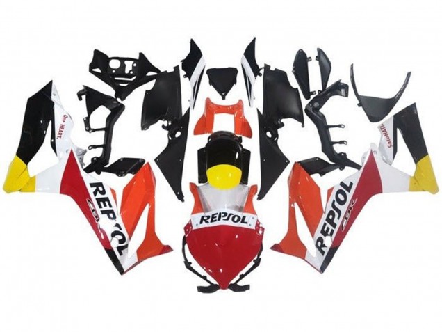 Carenados Moto Honda CBR650R 2019-2020 - Naranja Blanco Rojo Amarillo Negro Brillante Repsol Baratos