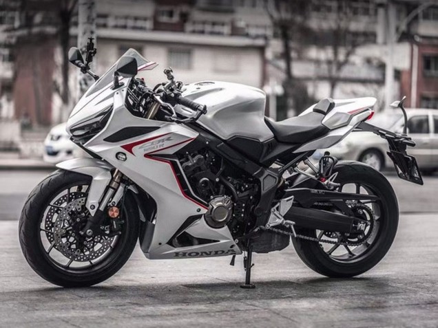 Carenados Moto Honda CBR650R 2019-2020 - Blanco Rojo Negro Baratos